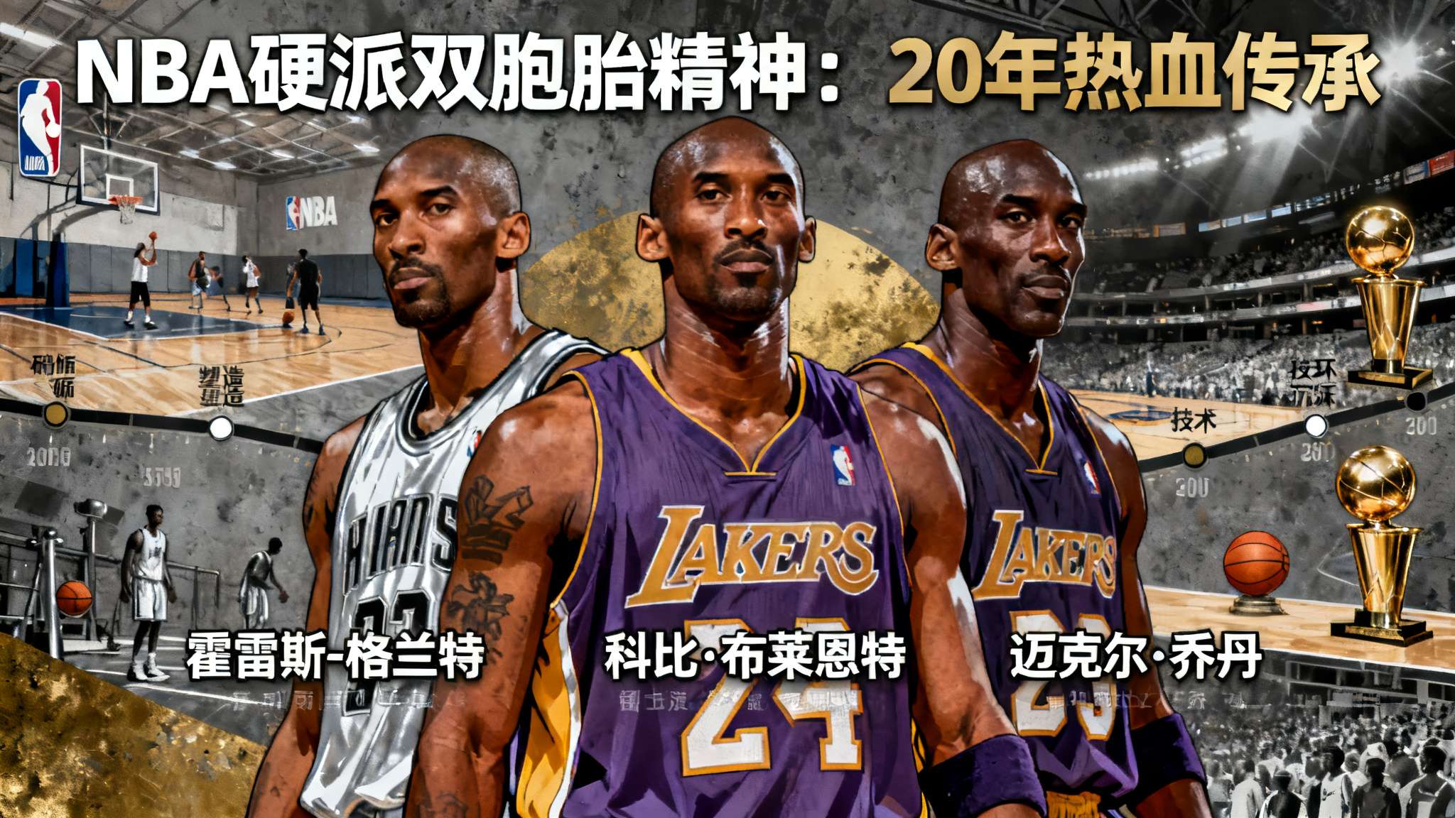 霍雷斯-格兰特谈科比与乔丹:两人相似程度如同\"双胞胎\"分析 霍雷斯-格兰特谈科比与乔丹:两人相似程度如同\"双胞胎\"分析